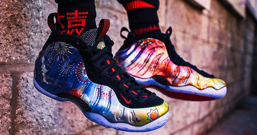 How the Chinese New Year foams look on 