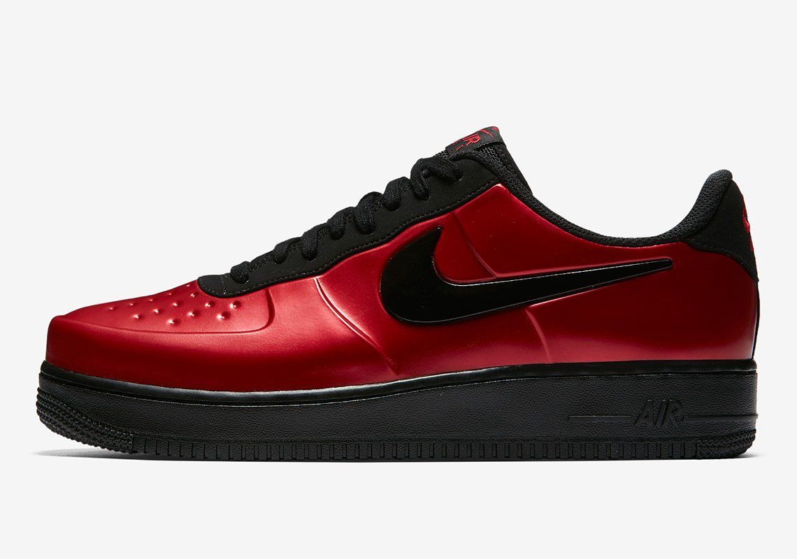 Air Force 1 Low Foamposite goes Bred 