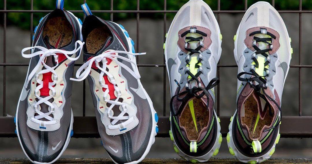 More Nike React Element 87 Colorways 
