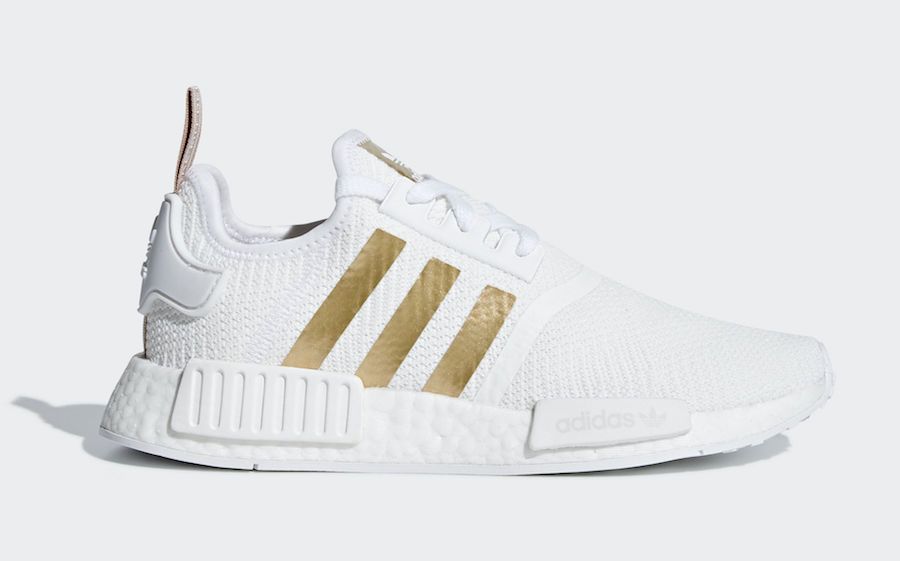 nmd gold stripes