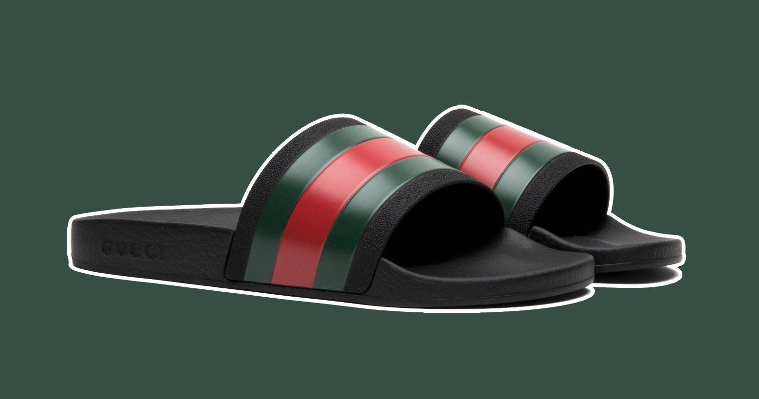 How To Draw Gucci Flip Flops ~ Drawing 