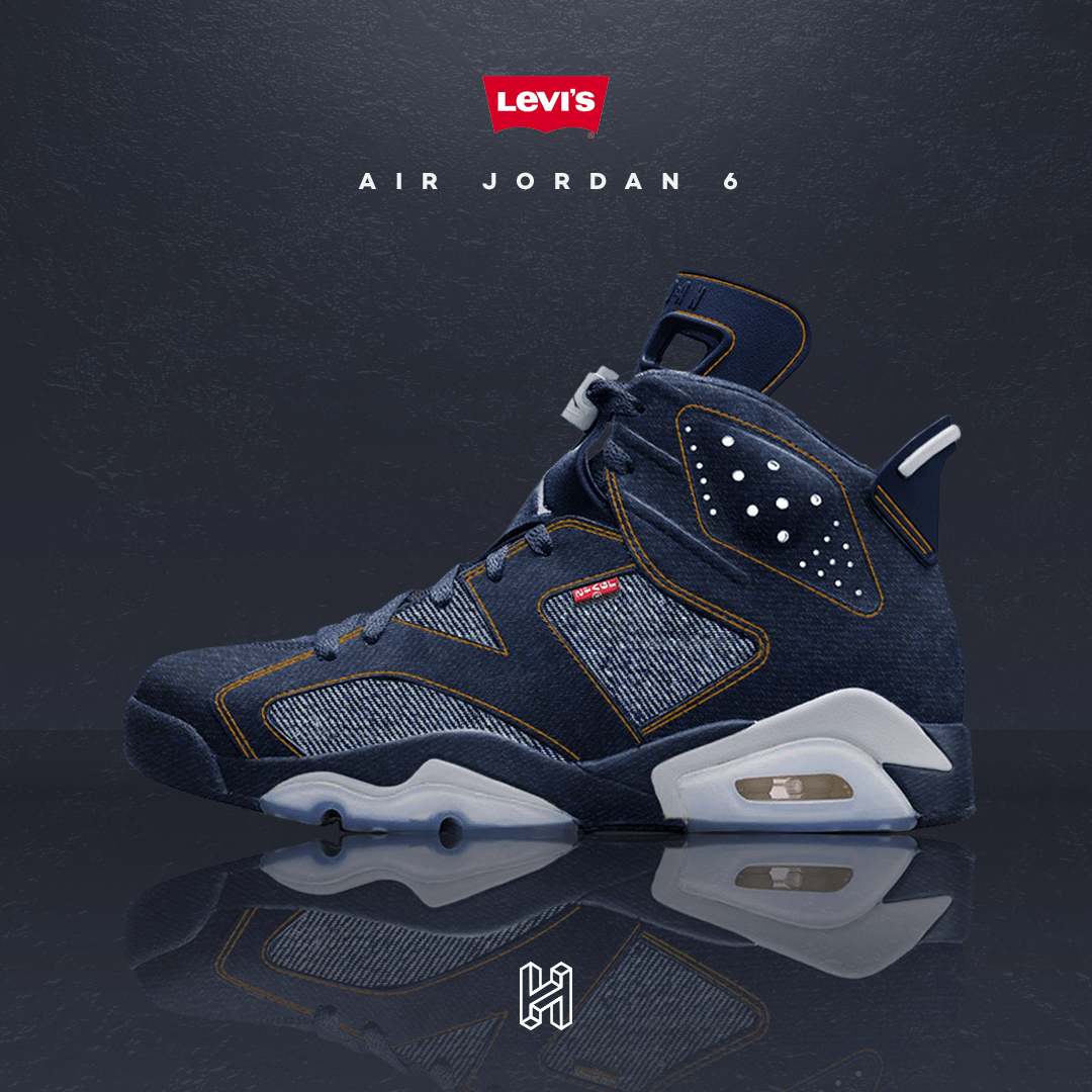 Concept Lab // Levi's x Air Jordan 6 