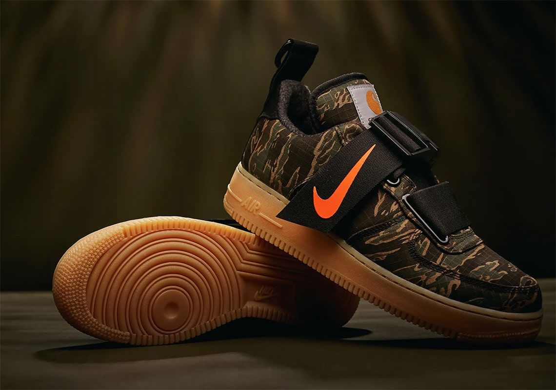 Where to Buy // Carhartt x Nike Air Force 1 Utility | HOUSE OF HEAT