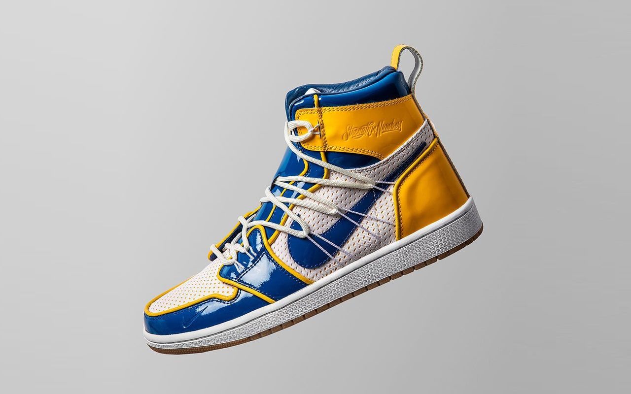 golden state warriors color shoes