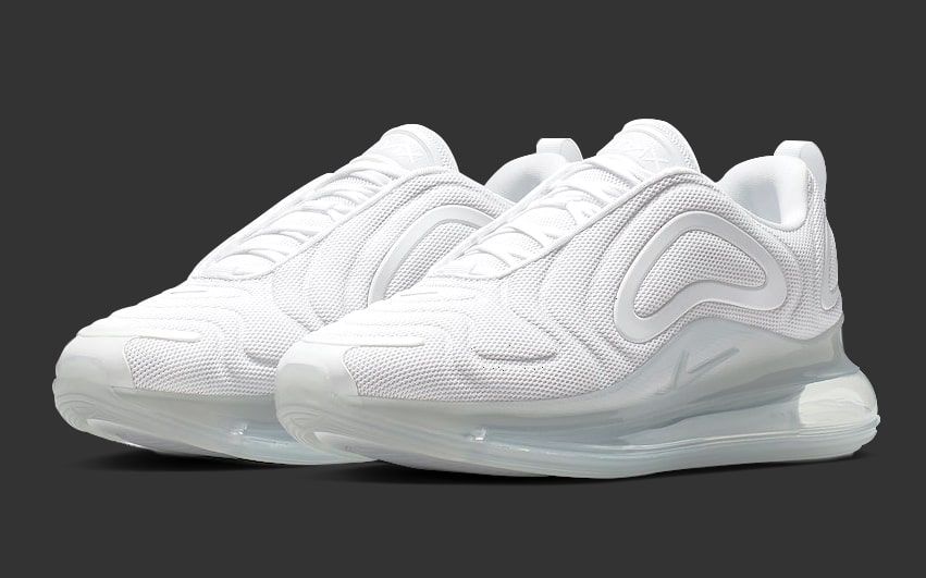 The Air Max 720 Arrives in Triple White 