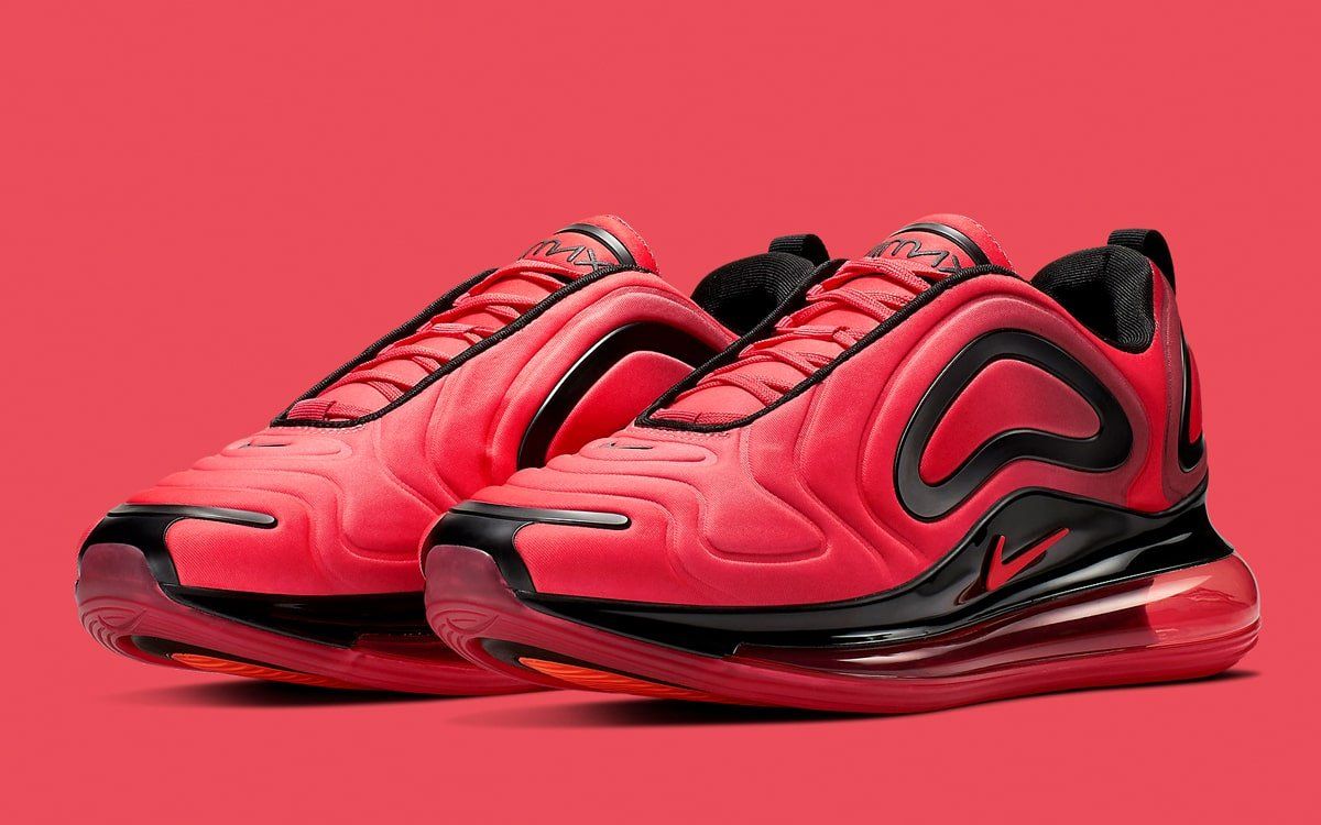 nike air max 720 red and black