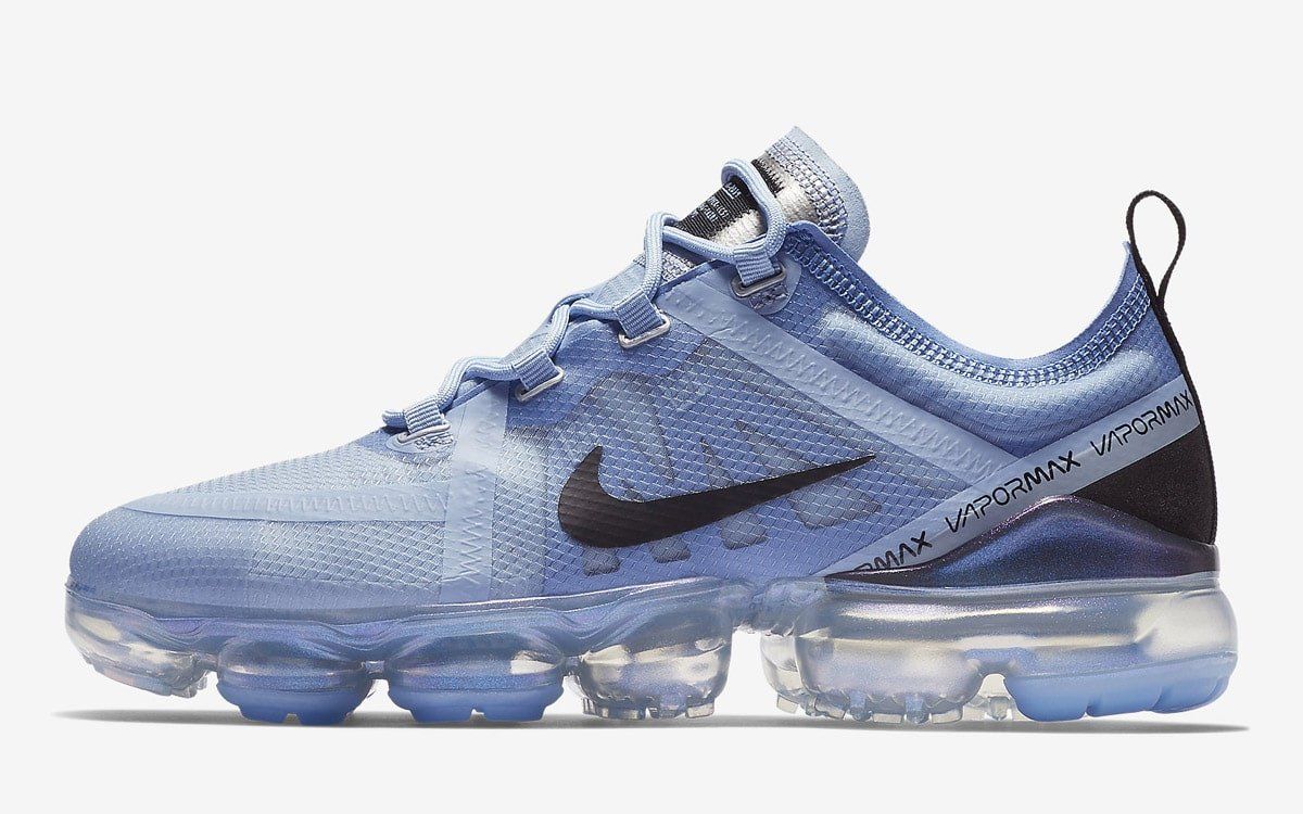 white and baby blue vapormax