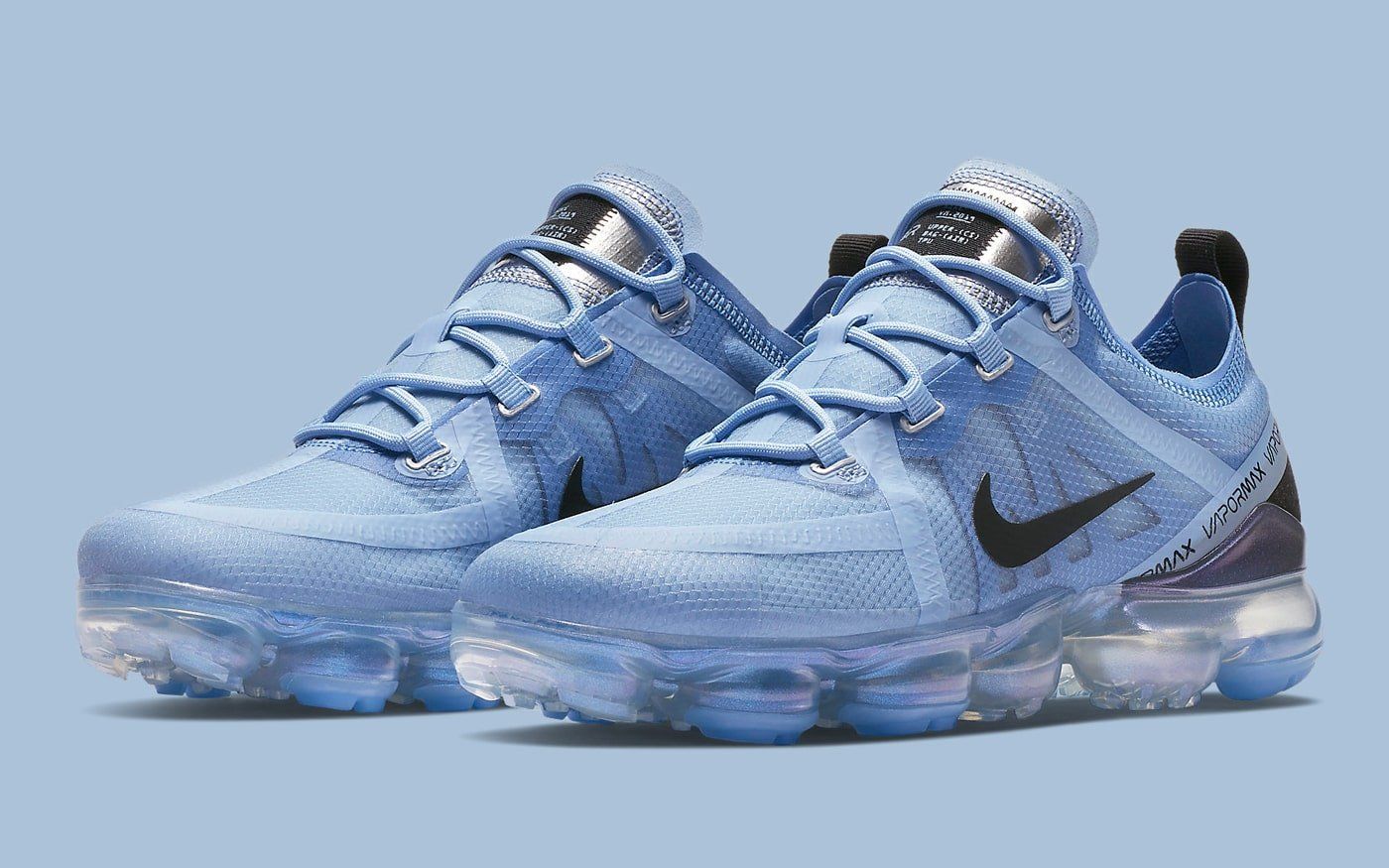 black and baby blue vapormax