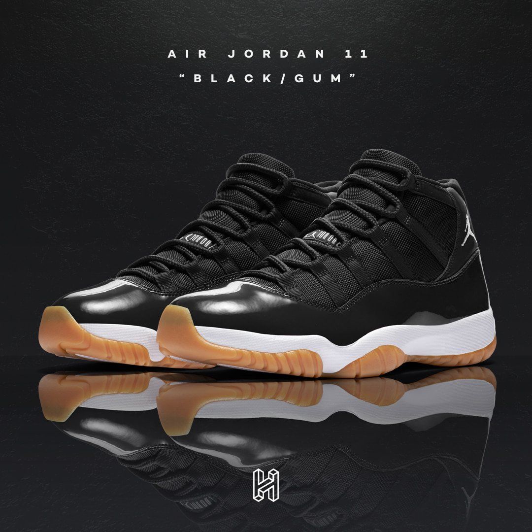 Concept Lab // Air Jordan 11 “Black/Gum” | HOUSE OF HEAT