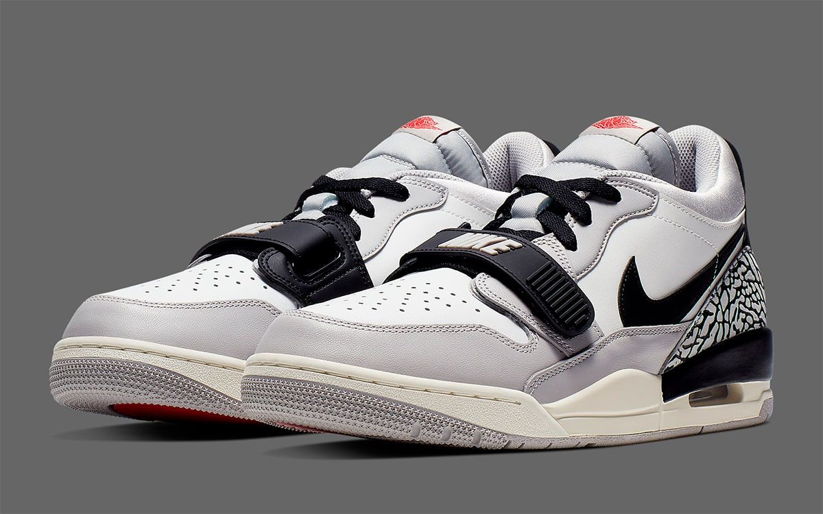 Available Now // The Jordan Legacy 312 Low Lands in Tech Grey HOUSE