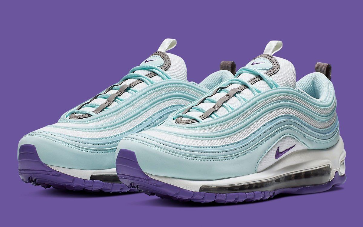air max 97 purple and turquoise