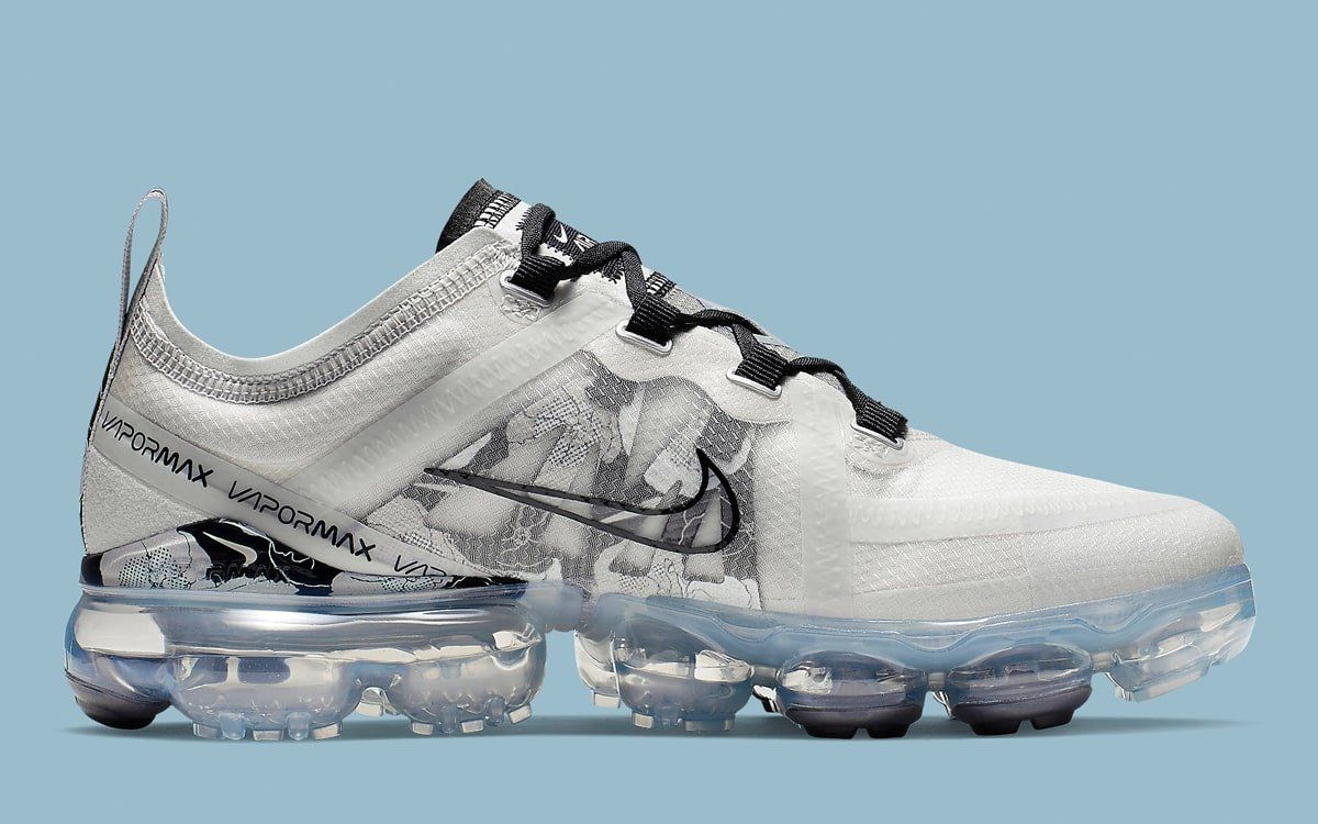 nike vapormax with flowers