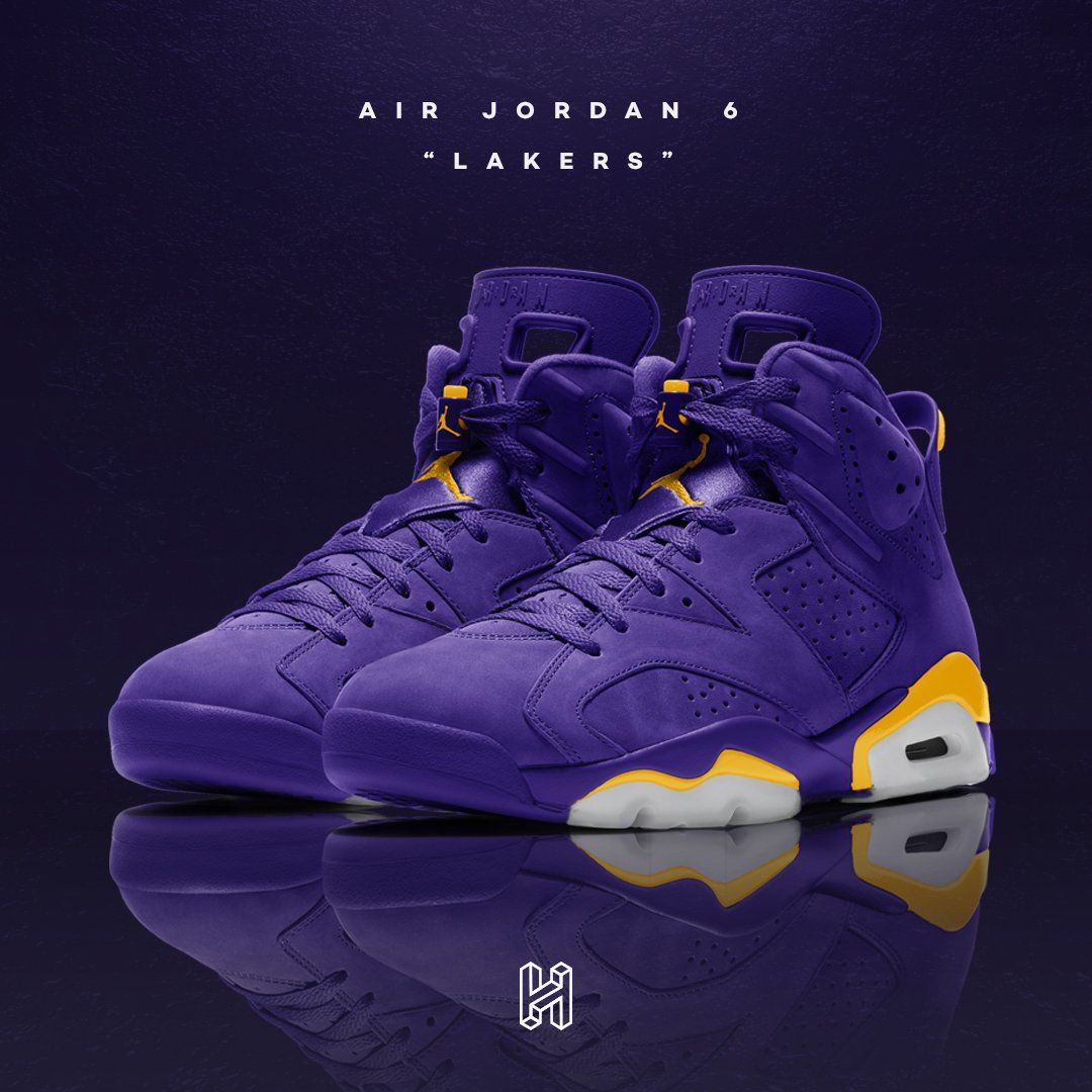 Concept Lab // Air Jordan 6 “Lakers 