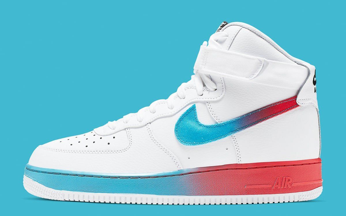 air force 1 high gradient white blue fury ember glow