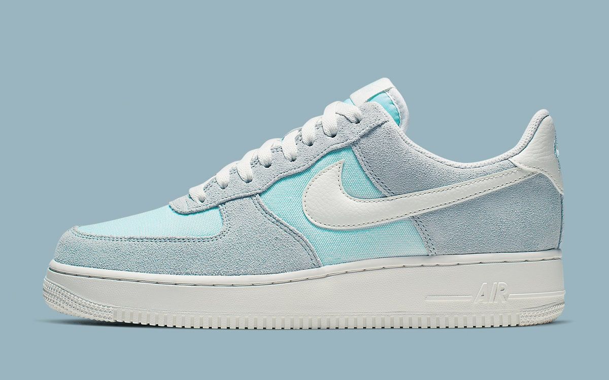 Available Now // Canvas and Suede Hit This Nike Air Force 1 Low 