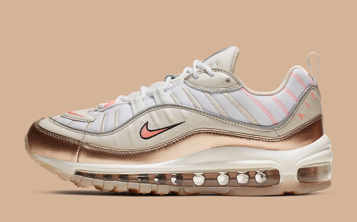 The Air Max 98 Goes Bold with Metallic 