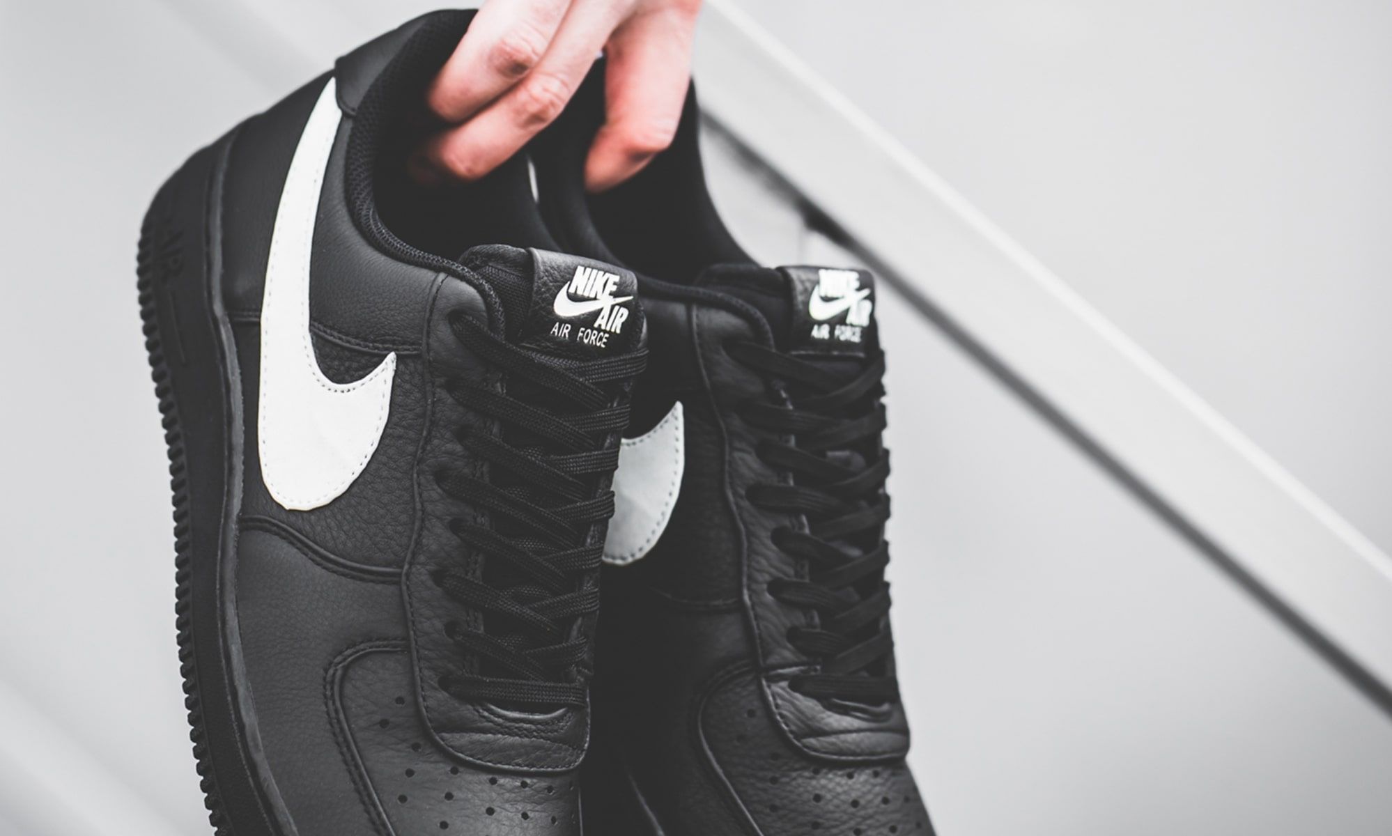 Oversized Swoosh Air Force 1s are 