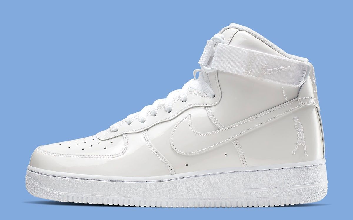 patent leather white air force ones
