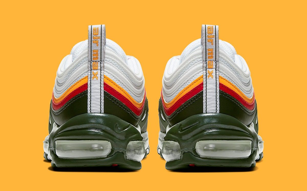 green red and yellow air max 97