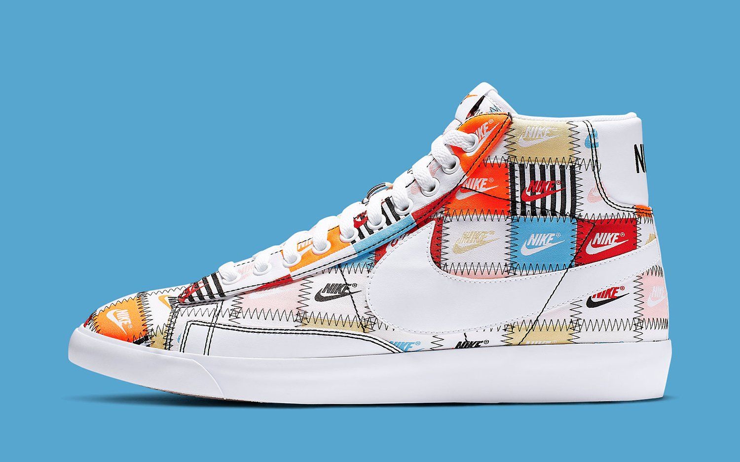 The Nike Blazer Pops Up with Patchwork 