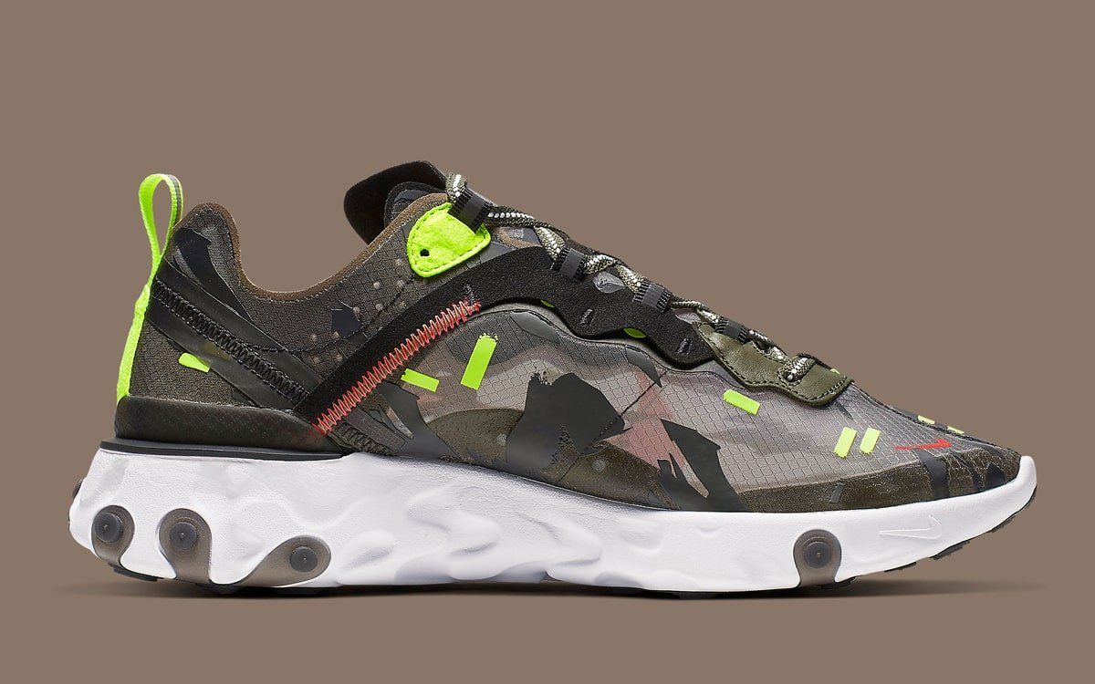 Available Now // Nike's Adds Hunting-Themes to it's React Element 87 ...
