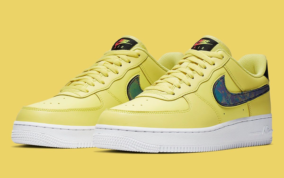 bright yellow air force 1