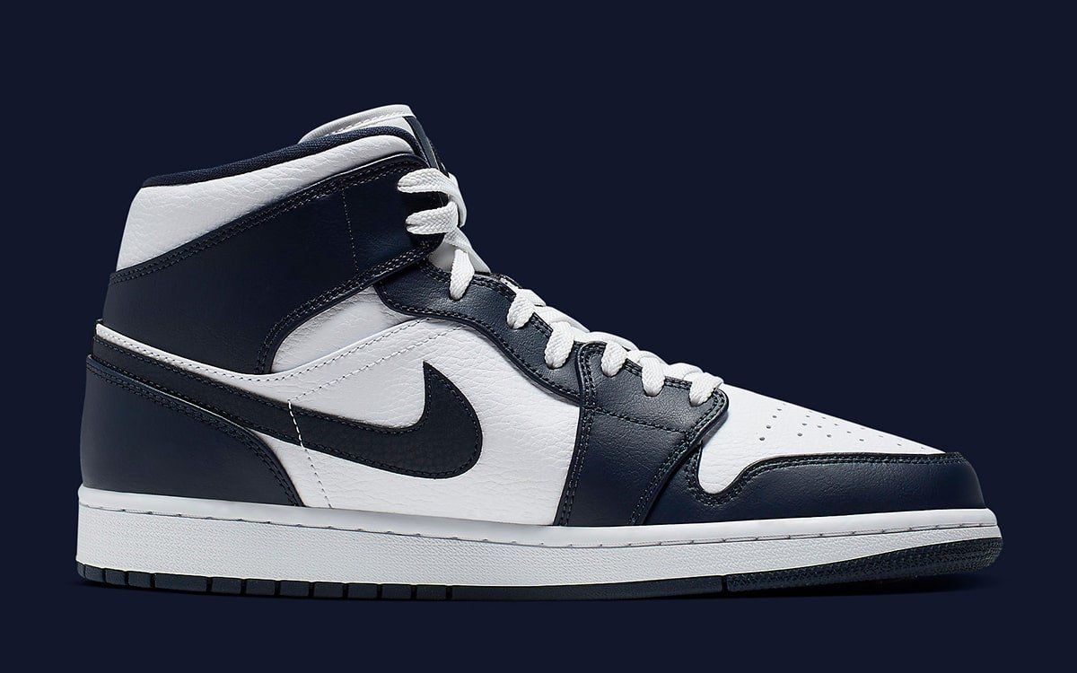 Available Now // The Air Jordan 1 Mid Looks Awesome in Obsidian 