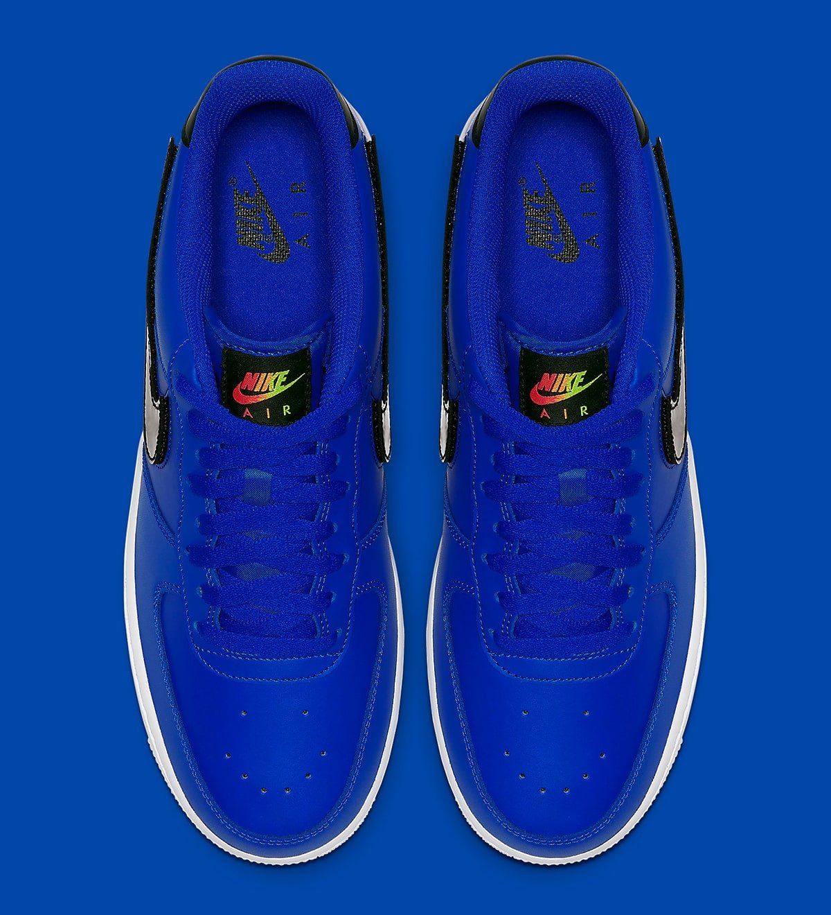 Swappable Oil-Spill Swooshes Strike the Air Force 1 | HOUSE OF HEAT
