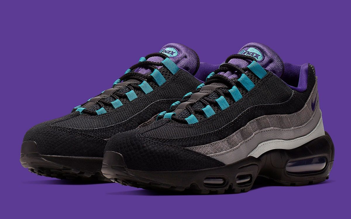 air max 95 teal and purple