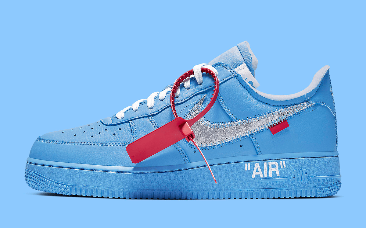 How To Buy The Blue Off White X Nike Air Force 1 Mca Chicago House Of Heat