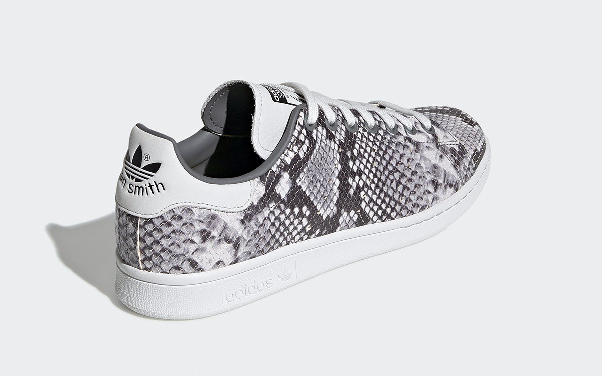 The adidas Stan Smith Surfaces in Sleek Sliver Snakeskin - HOUSE OF HEAT |  Sneaker News, Release Dates and Features