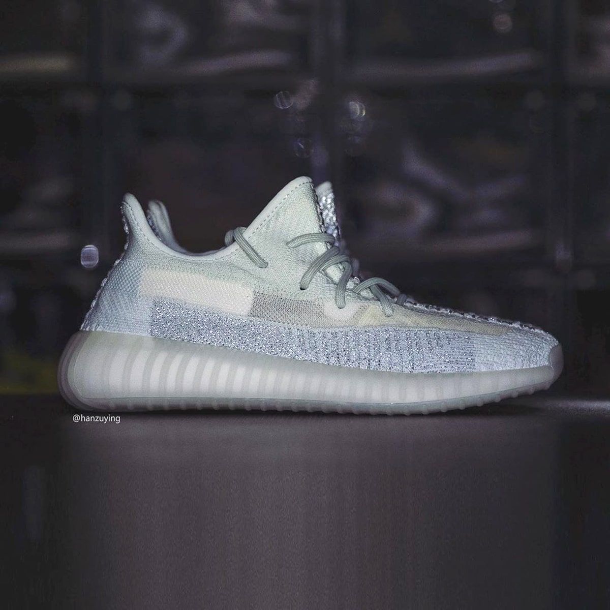 yeezy supply cloud white reflective