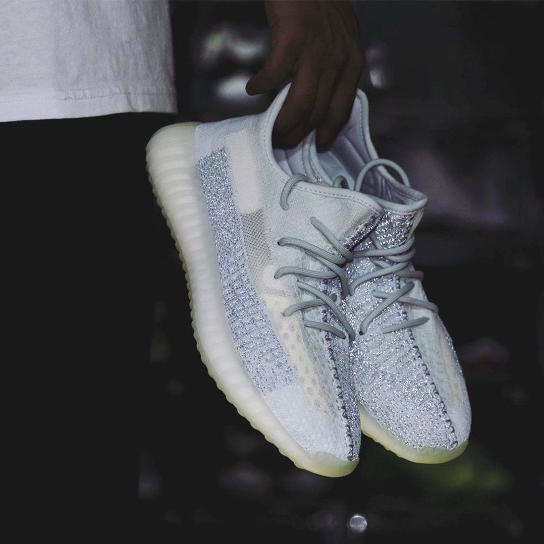 yeezy cloud white release time