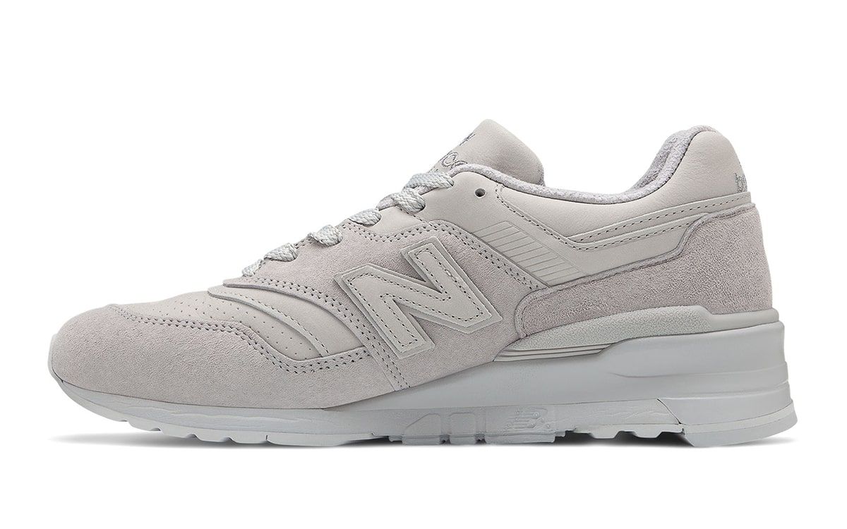 Available Now // Triple Grey Suede Made in USA New Balance ...