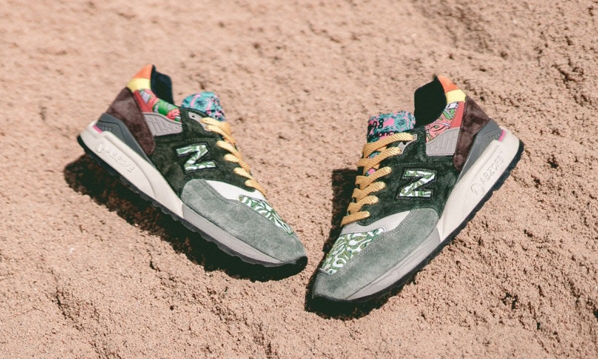 This Made in America Patchwork New Balance 998 Presents Multiple 