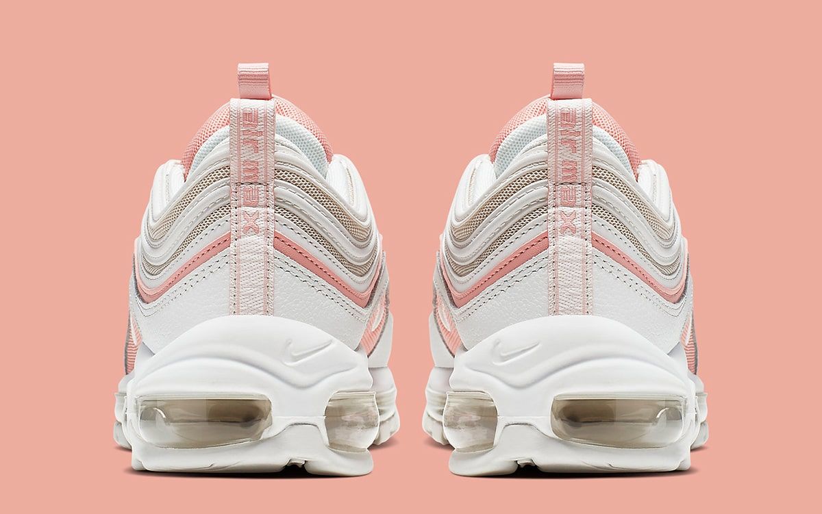nike air max 97 white and coral