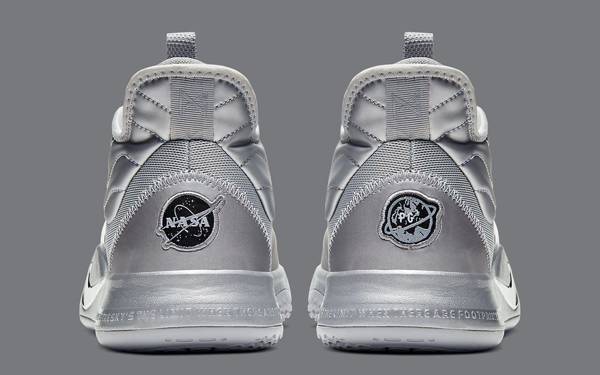 paul george shoes silver