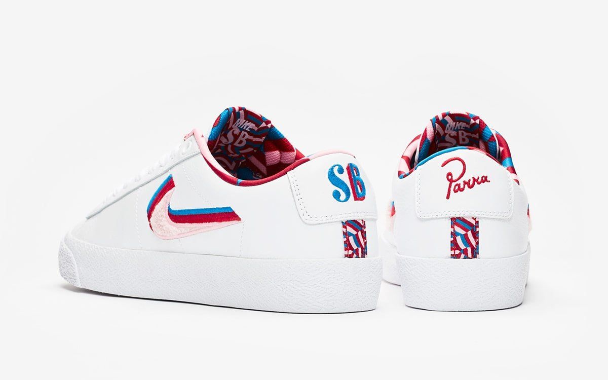 tough Applicant Pastries Detailed Looks at the Piet Parra x Nike SB Blazer Low | HOUSE OF HEAT