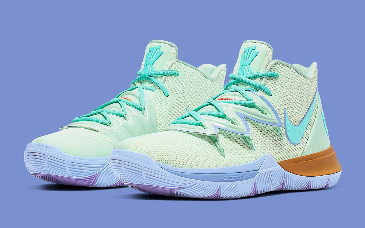 nike jordan 12 retro gs wolf grey pink A couple days ago we shared detailed images of the upcoming Nike the SpongeBob x Nike Kyrie 5 “Squidward Tentacles” | UhfmrShops°