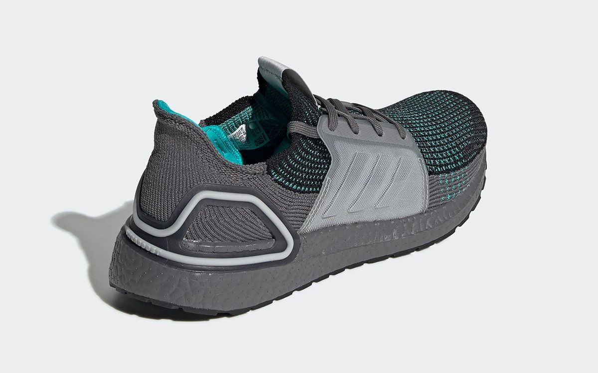 The Adidas Ultra Boost 19 Takes On A Teal And Grey Colorway For Fall House Of Heat