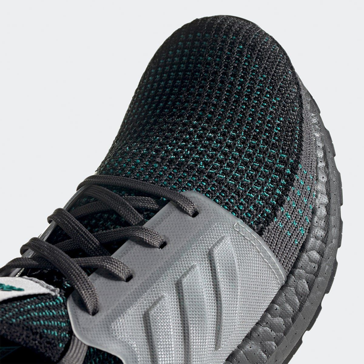 black and teal ultra boost