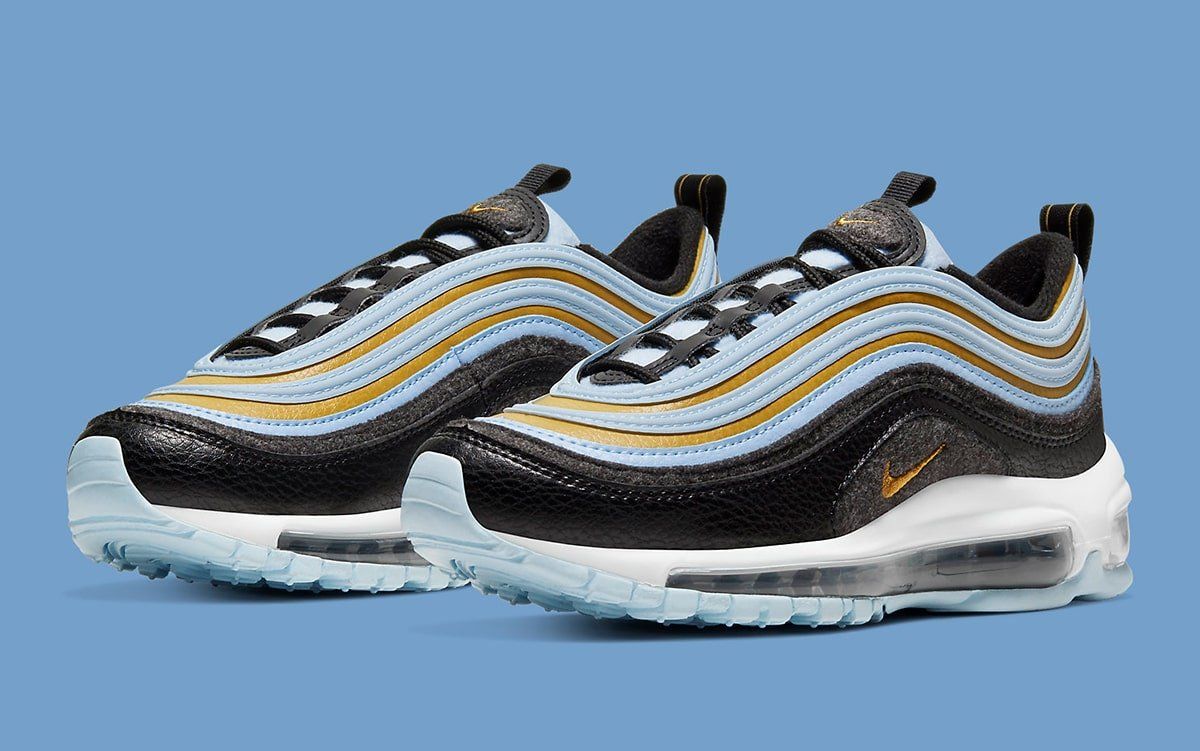 Another Fleece and Wool Air Max 97 Surfaces in Black, Blue and ...