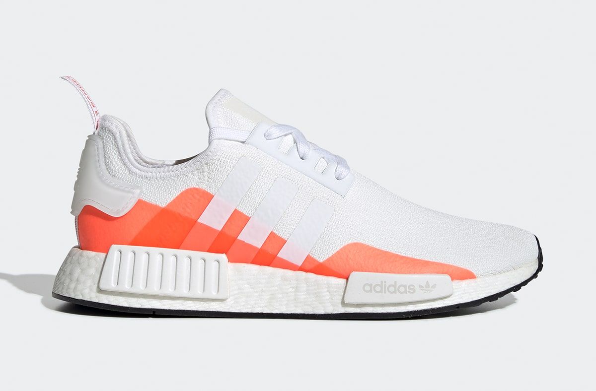 nmd r1 white solar red