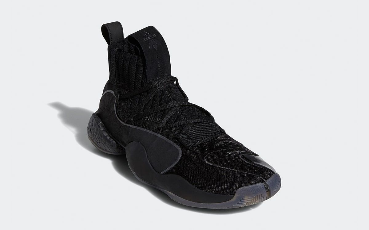 Translucent-Toe Triple Black adidas 