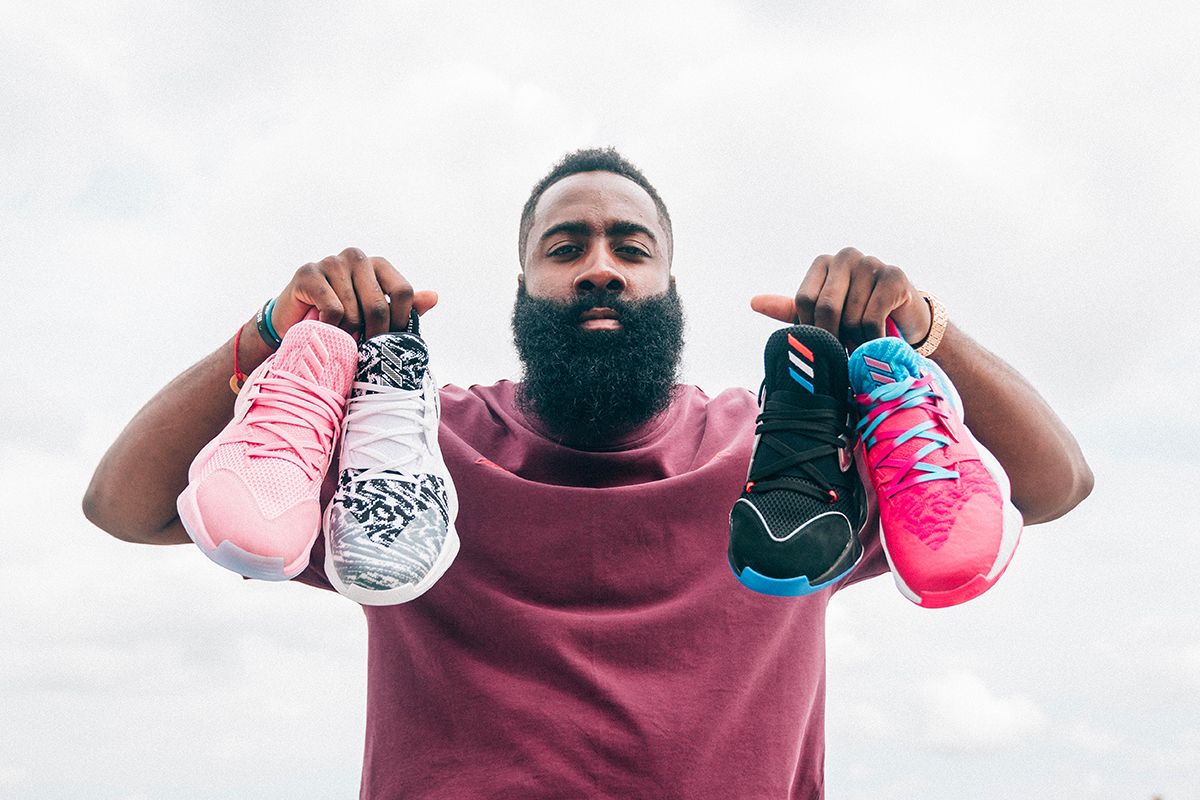 harden 4 pink and blue