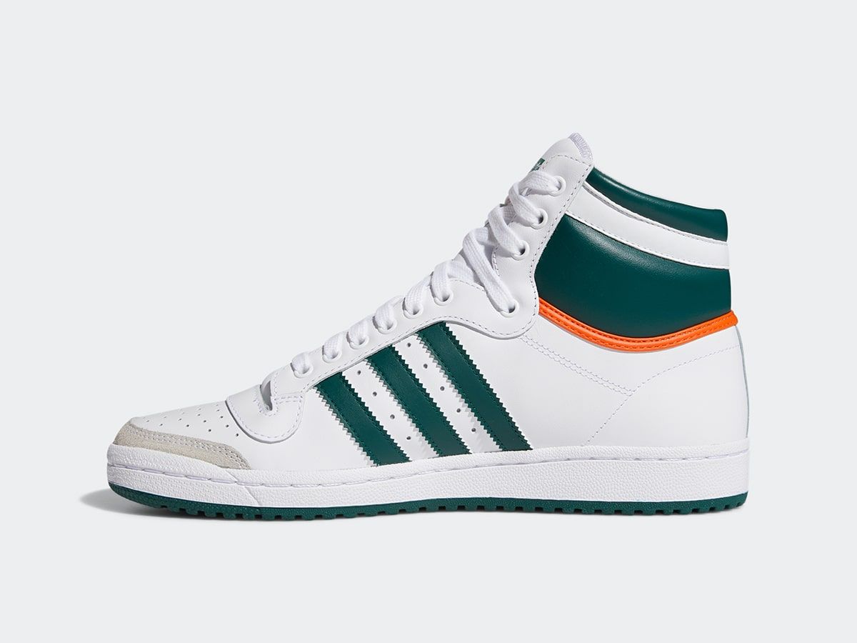 Cook Remission hawk Available Now // The adidas Top Ten Hi Gets a Miami Hurricanes Makeover |  HOUSE OF HEAT