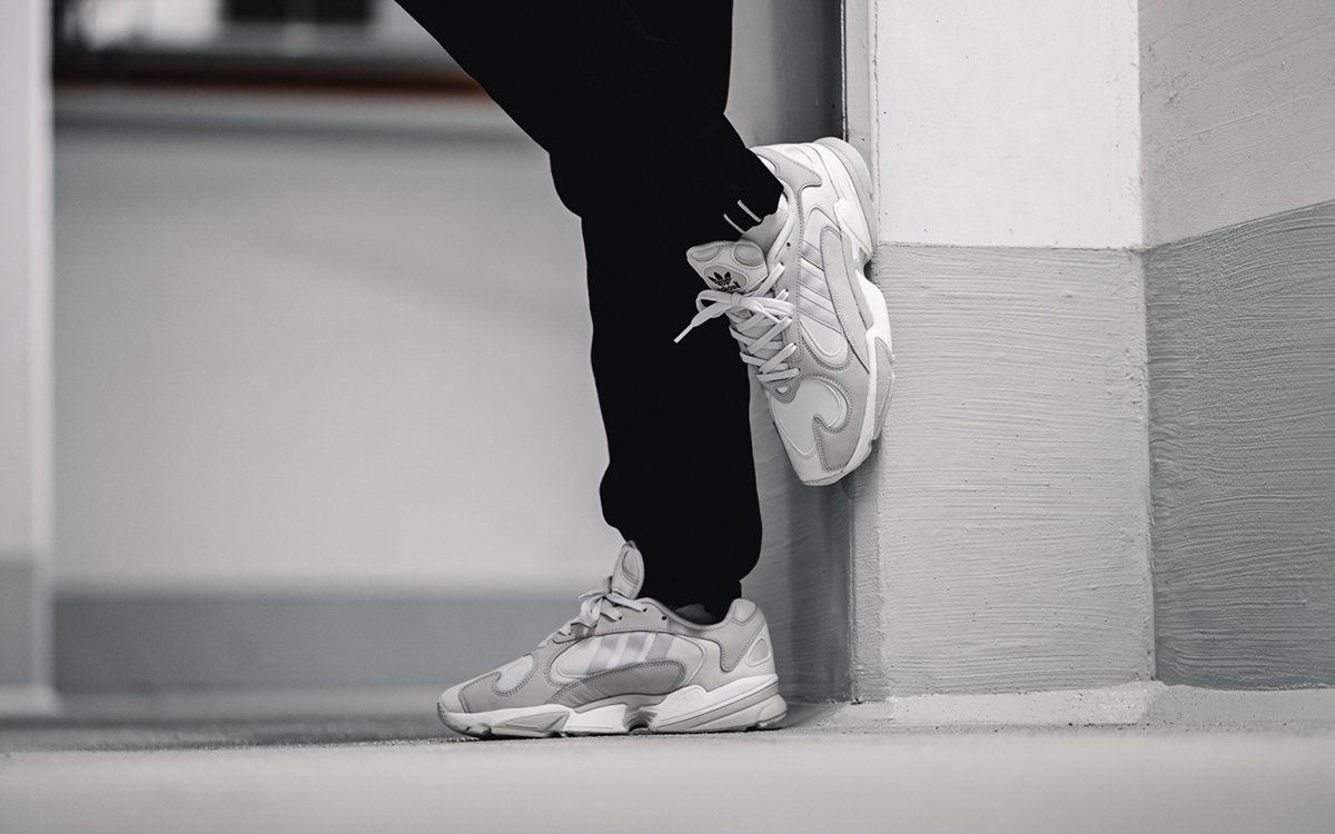 Acusador procedimiento salado This Crispy adidas YUNG-1 in White and Grey is Available Now! | House of  Heat°