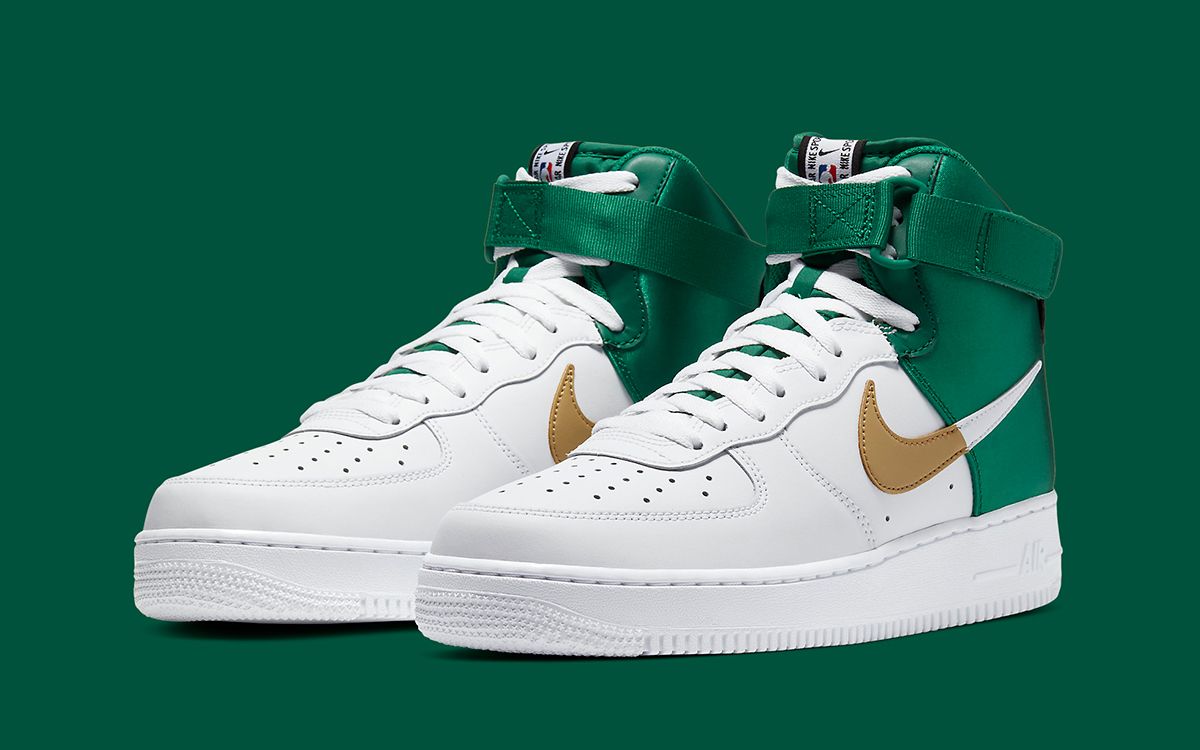Boston Celtics Get Celebrated in Nike's NBA Air Force 1 Collection ...