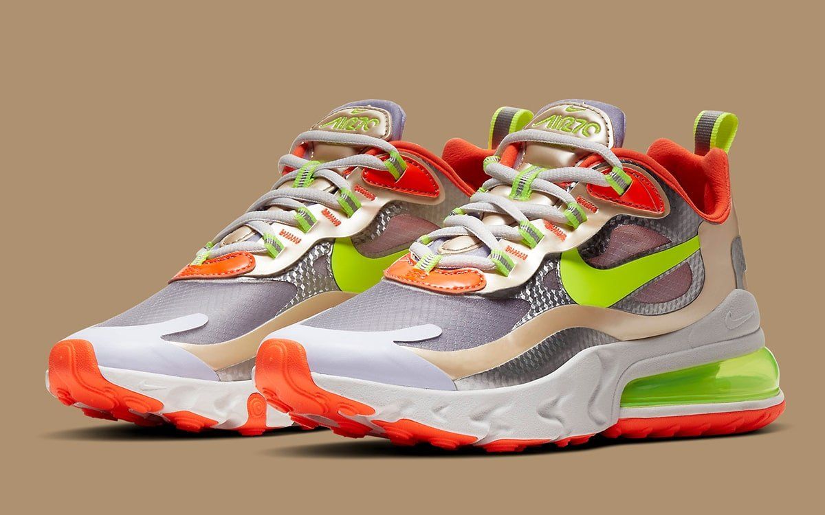 Available Now The Nike Air Max 270 React Just Surfaced In It S Most Audacious Colorway Yet House Of Heat