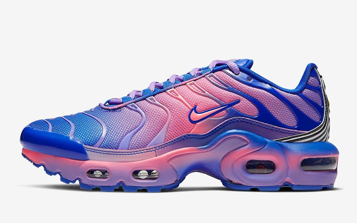 blue pink and purple air max
